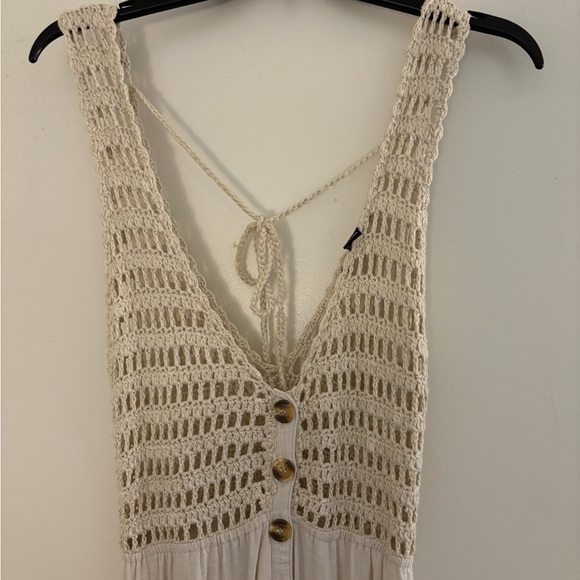 Forever 21 Cream Maxi Dress - Picture 2 of 2